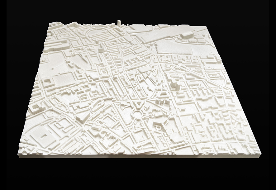 3D Model, architectural physical model, city, cityscape, london, uk